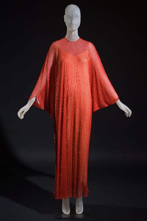 yves saint laurent 1968|halston 1970s gowns sillhouette change.